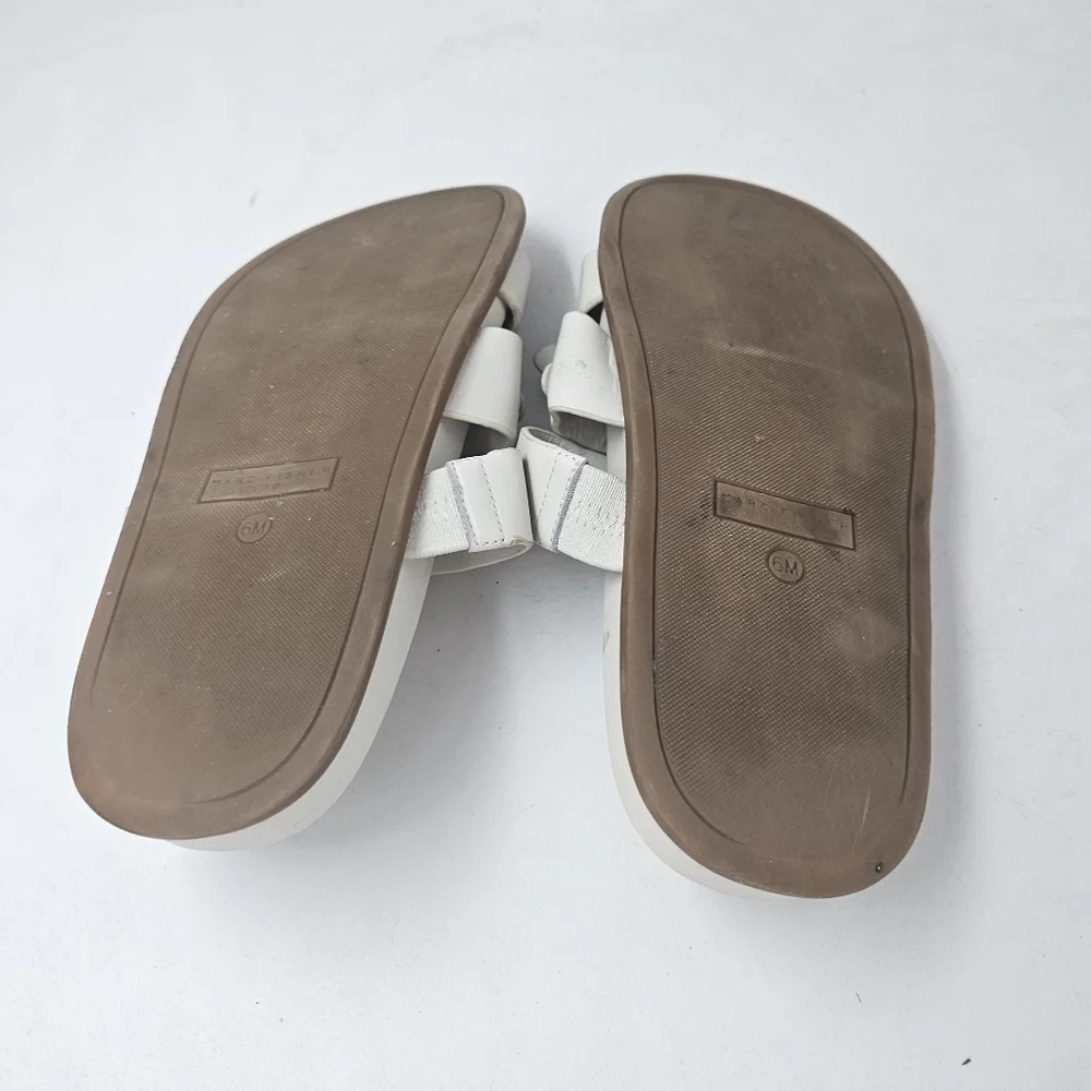 Marc Fisher LTD Verity Strappy Sandal Chic Cream Women’s Size 6 DEFECTIVE